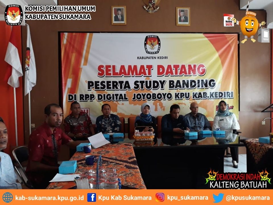 Studi Komprehensif ke KPU Kab. Kediri - Jawa Timur