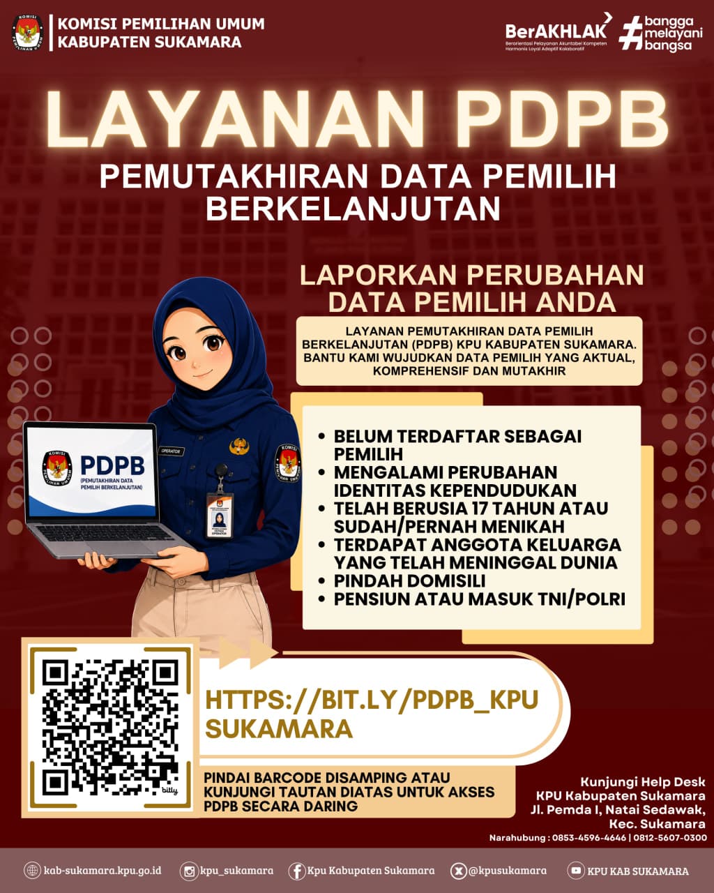 LAYANAN PDPB KPU Kab Sukamara