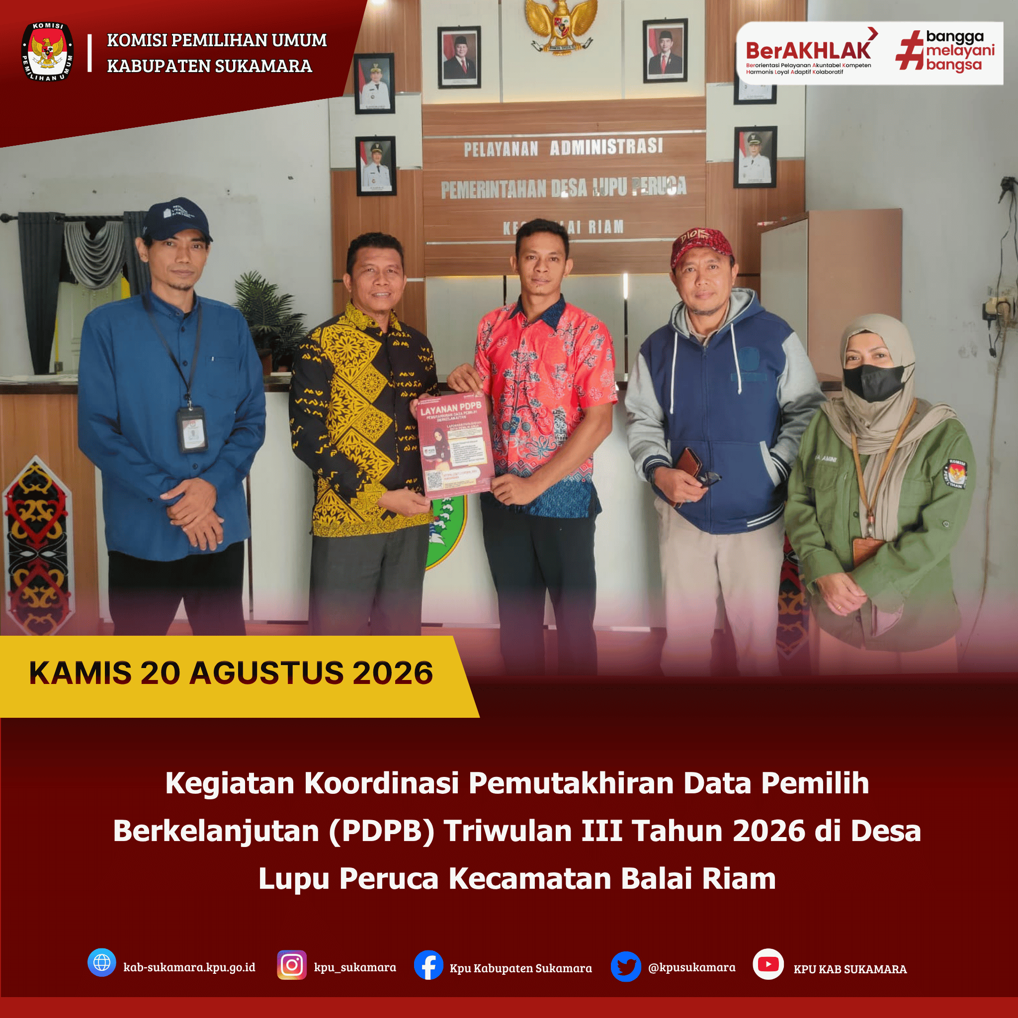 PDPB di Desa Lupu Peruca