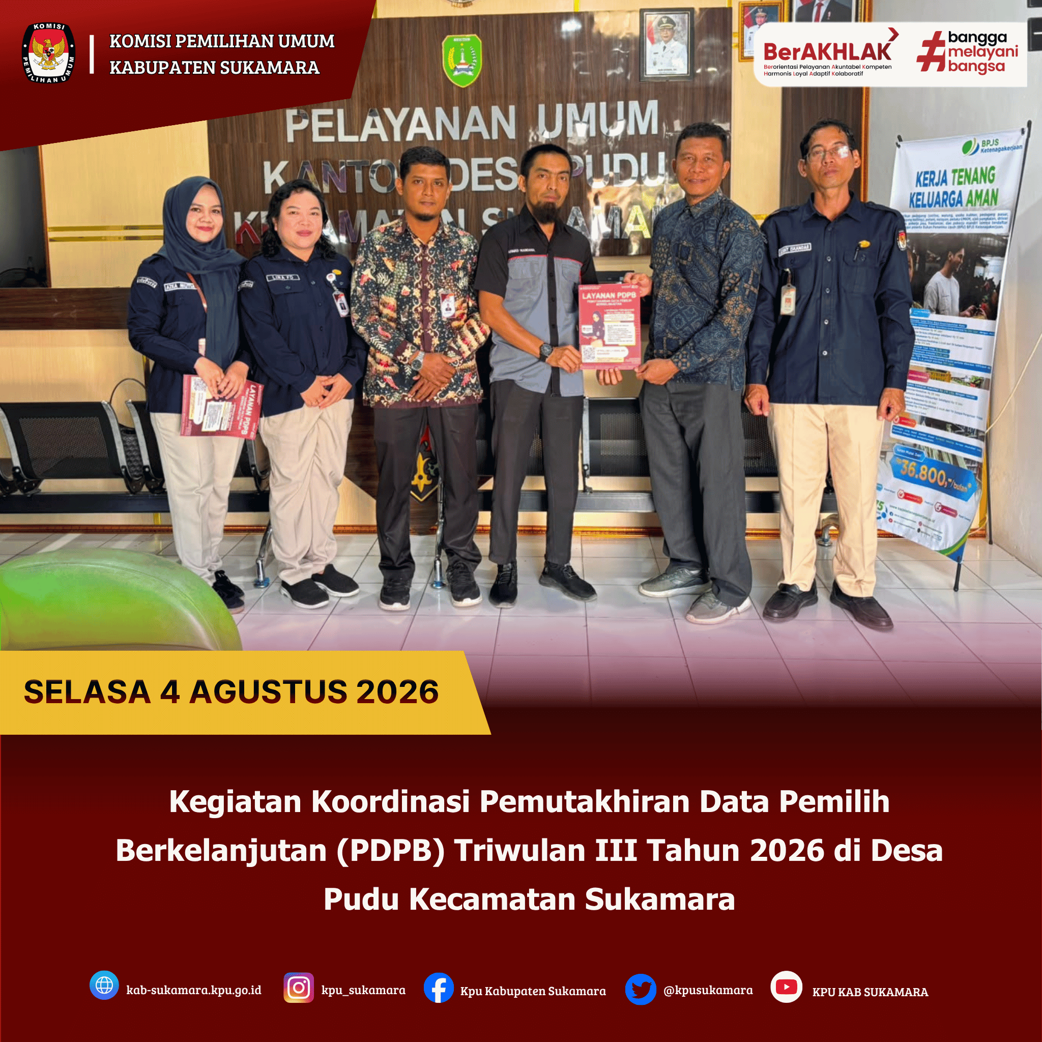 PDPB di Desa Pudu Sukamara
