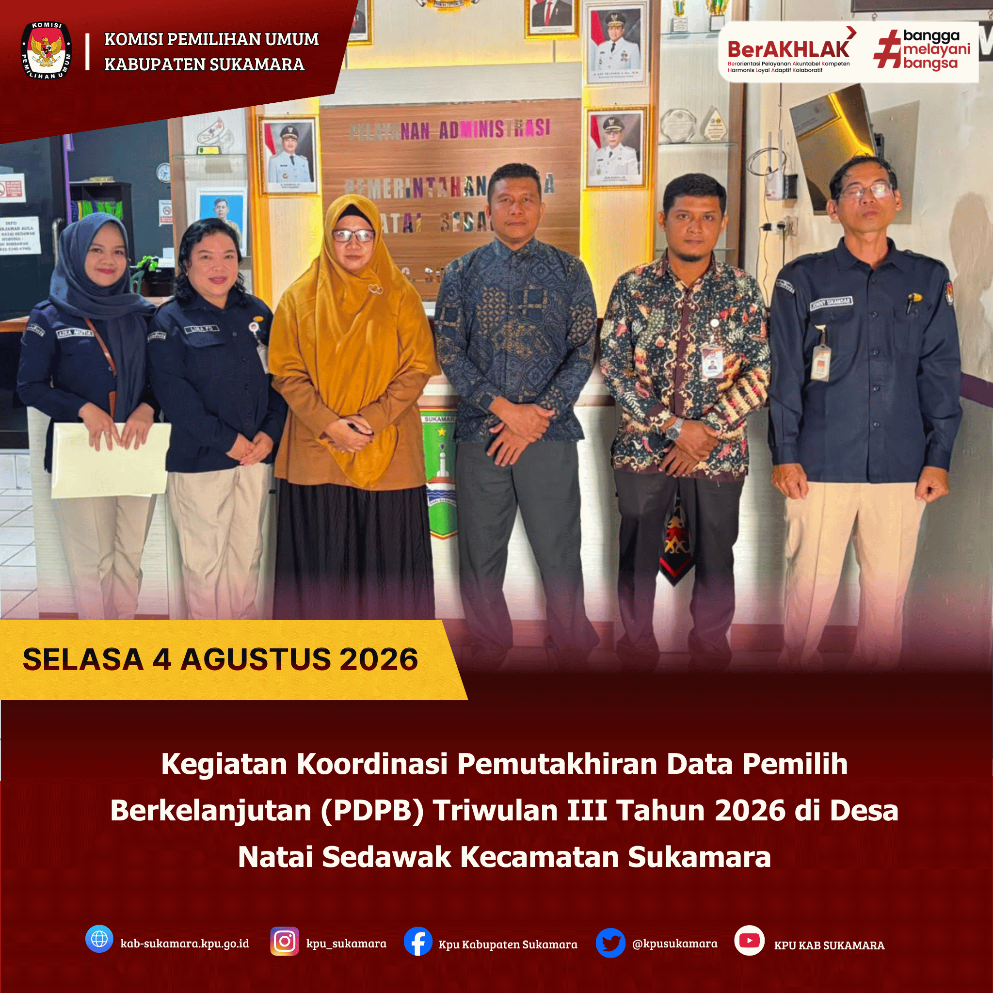 PDPB di Desa Natai Sedawak Sukamara