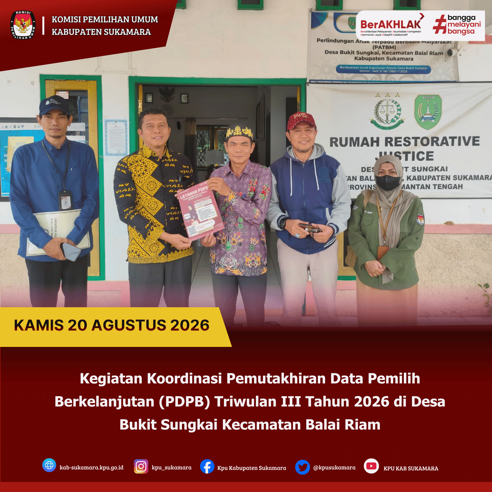 PDPB di Desa Bukit Sungkai