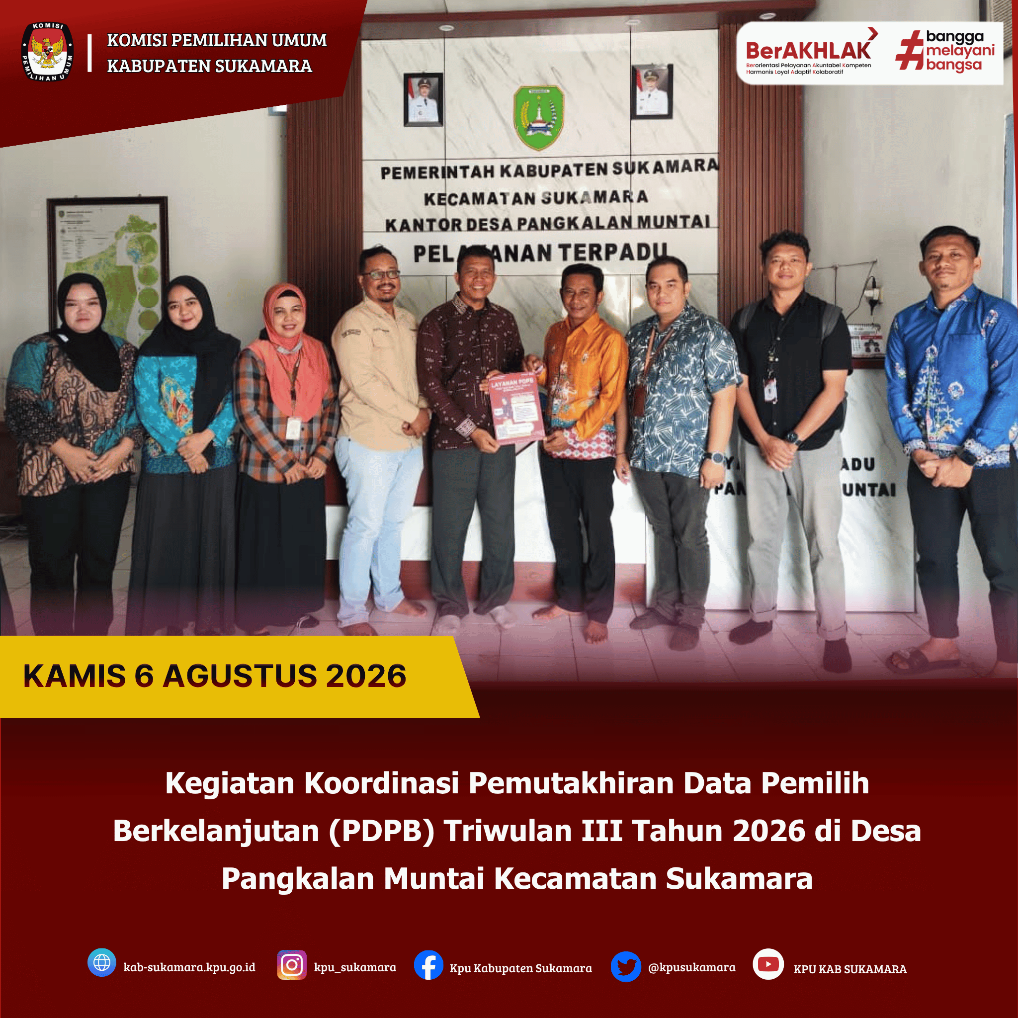 PDPB di Desa Pangkalan Muntai