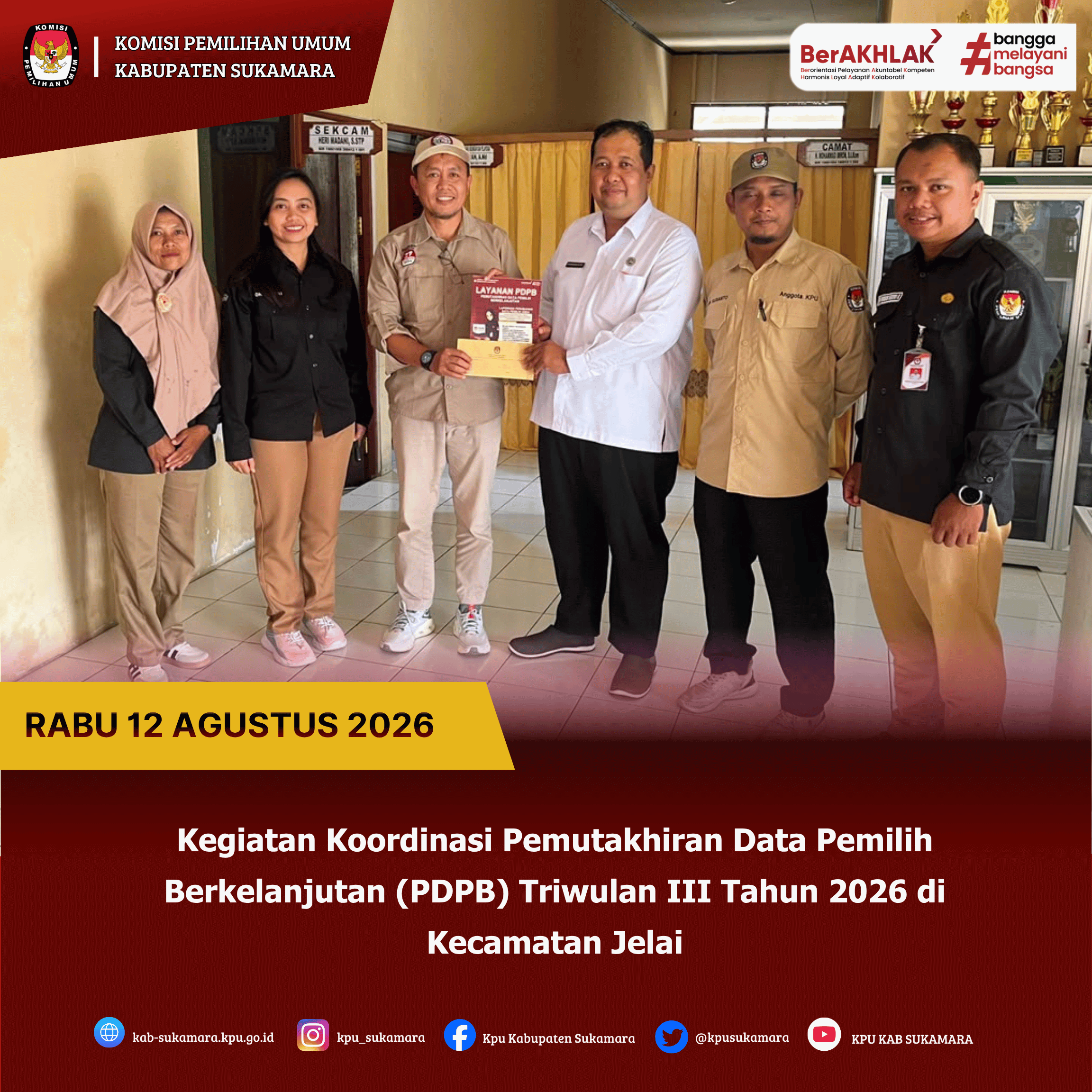 PDPB di Kecamatan Jelai